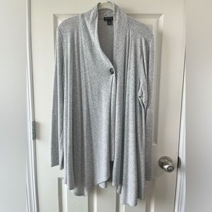 I.N. Studio Button Front Wrap - Size L